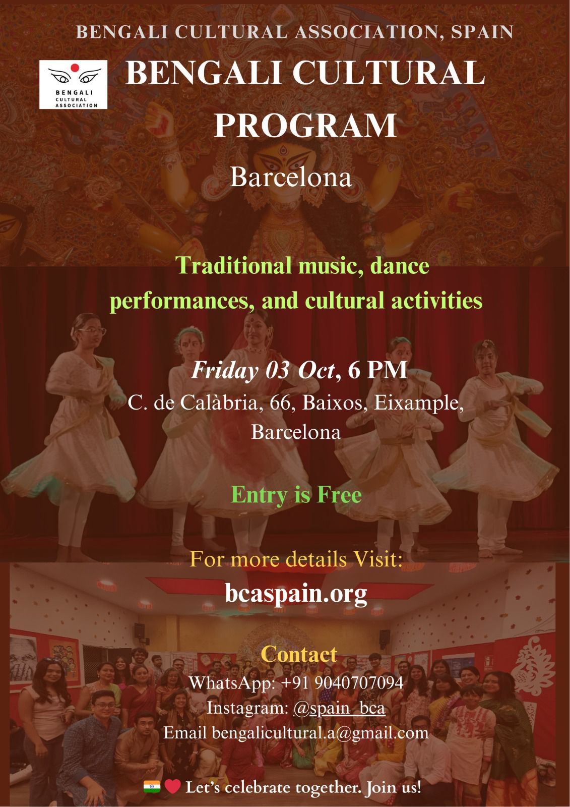 Bengali Cultural Program