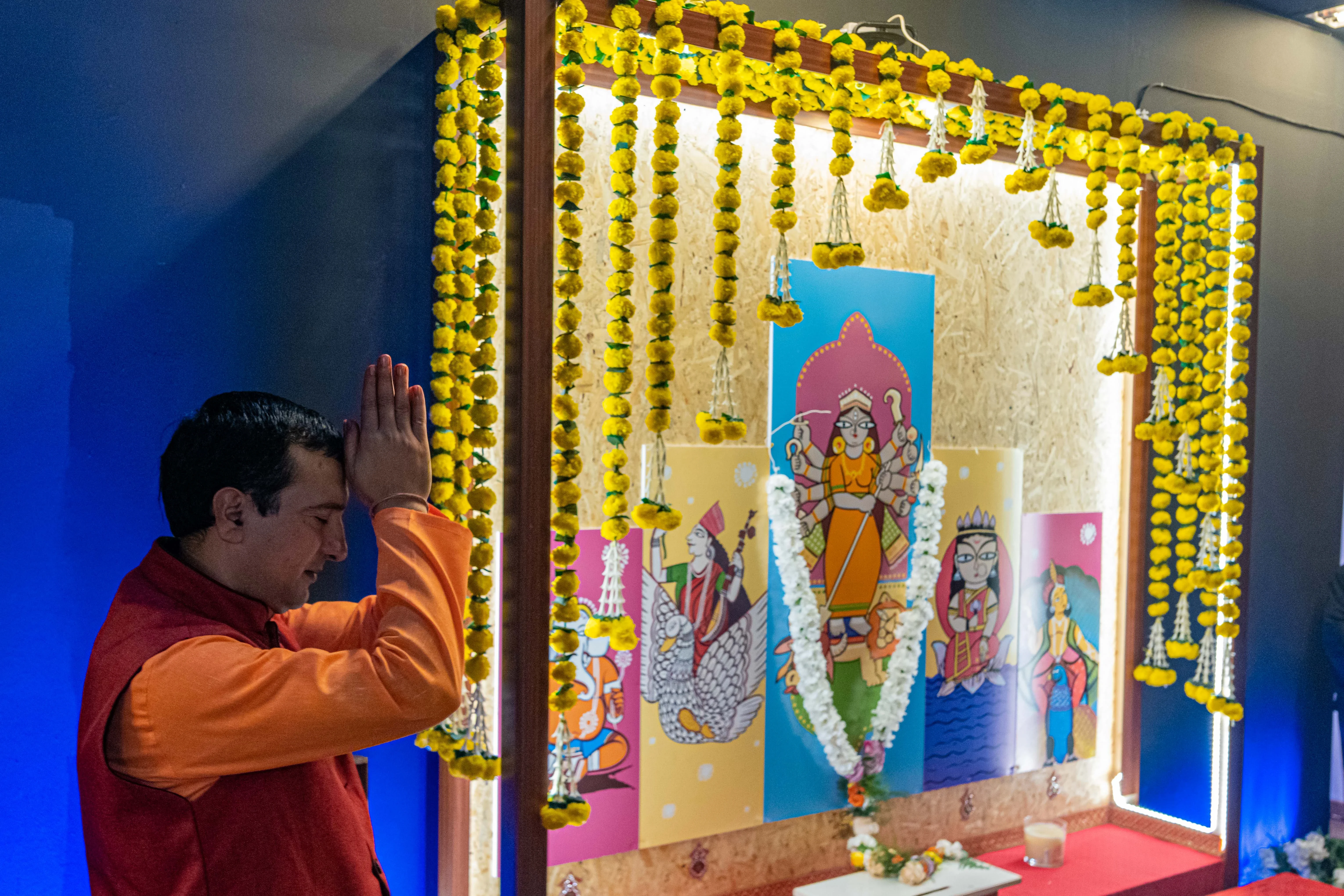 Cultural performances during founding celebrations