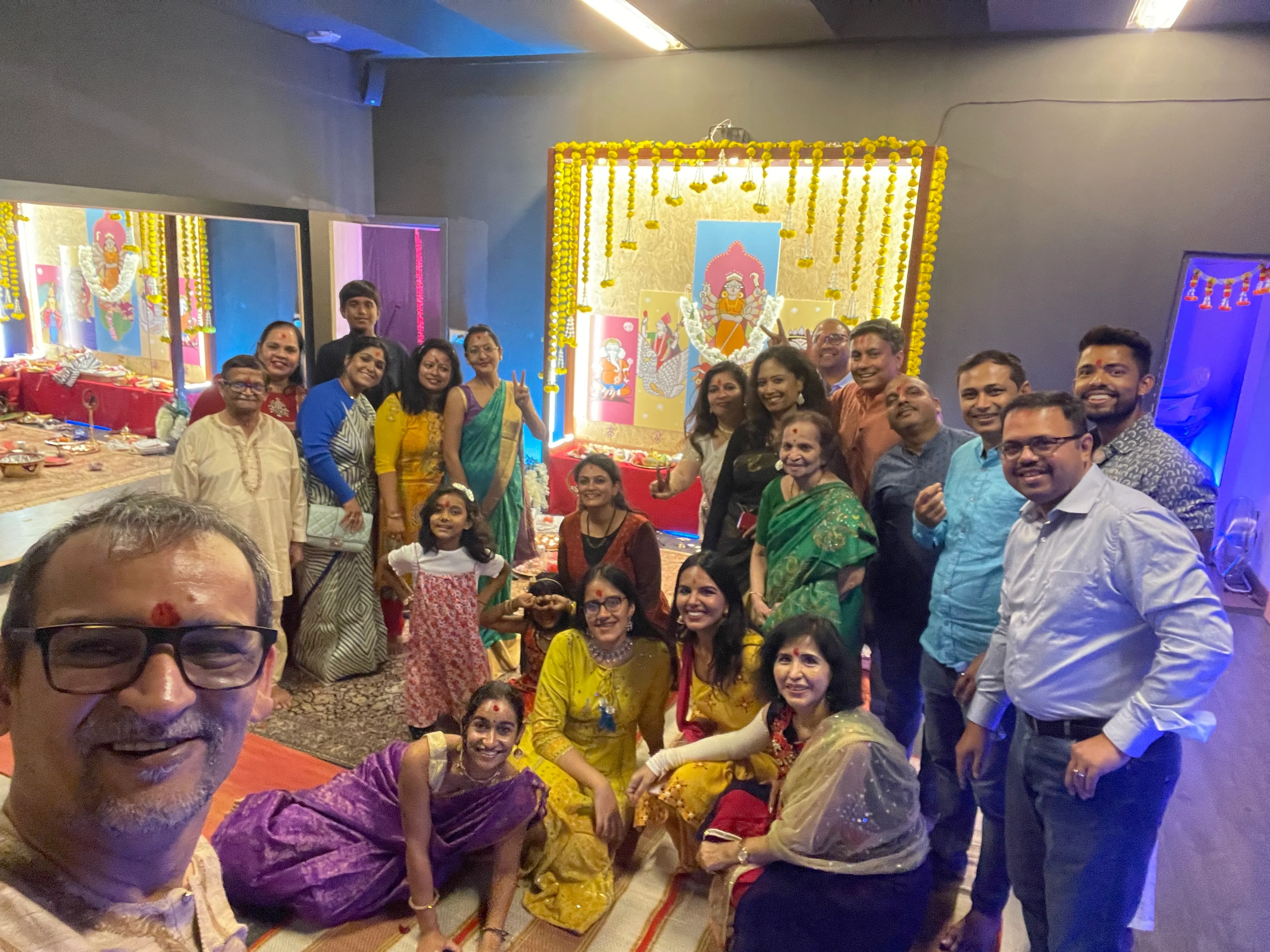 Durga Puja decorations and lighting from 2022