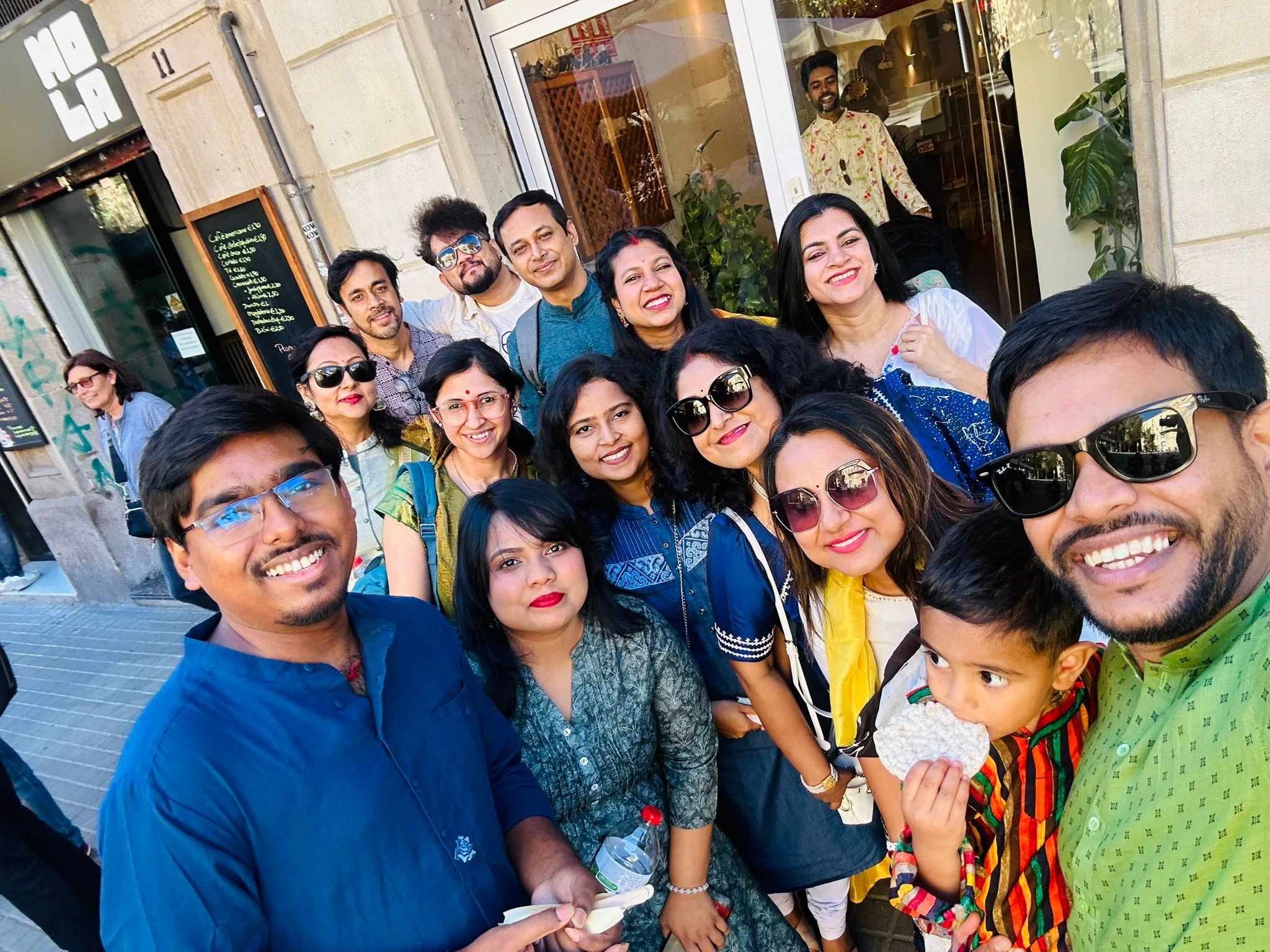 Community celebrations and joy