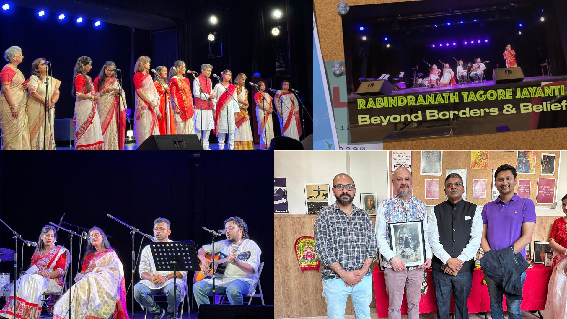 Rabindra Jayanti Celebration with Indian Council General Mr. Inbasekar Sundarmurthi, 2025